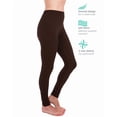 thumbnail image 2 of Ultra Soft High Rise Waist Full Length Basic Leggings, 2 of 5