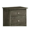 thumbnail image 3 of Starlight Canyon Home Gray 3 Drawer Nightstand, Ideal for Bedroom Storage, 3 of 9