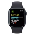 thumbnail image 3 of Apple Watch SE GPS • Caja de aluminio color medianoche de 40 mm • Correa deportiva color medianoche - S/M, 3 of 6