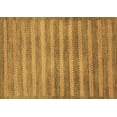 thumbnail image 1 of Ahgly Company Indoor Rectangle Abstract Brown Modern Area Rugs, 6' x 9', 1 of 4