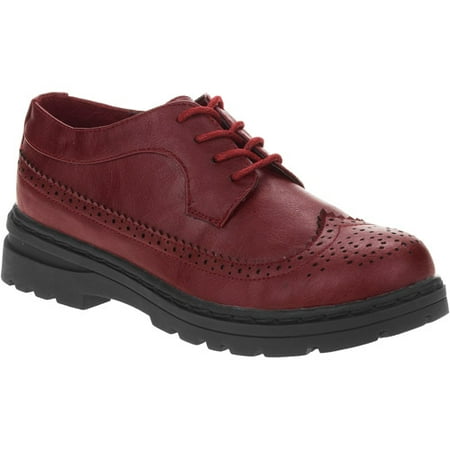 women's lug sole oxfords
