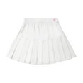 thumbnail image 4 of Huanglei Girls' Solid Color Sports Skirt Half Skirt Tennis Skirt Casual Versatile Pleated Skirt Pants For Children 5 14 Years Old Pleated Skirts 140, 4 of 5