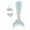 A, variant on 3pcs Girls Swimsuit Mermaid Tail for Swimming Bathing suit Swimwear for girls 4-9 Years