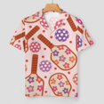 thumbnail image 2 of PRIYAL Pyjamas Mignons pour Femmes Ensemble de Shorts Deux Pièces Manches Courtes, 2 of 5