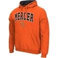 thumbnail image 2 of Men's Colosseum Orange Mercer Bears Isle Pullover Hoodie, 2 of 3