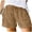 Coffee, variant on Gunia Plus Size Womens Shorts Casual Casual Beach Drawstring Shorts With Pockets Loose Cute Vacation Trendy Clothes Running Shorts For Women Brown M