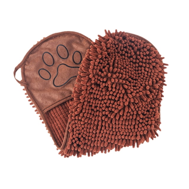 Dsscvnef Dog Towels for Drying Dogs Dog Bath Towel Microfiber With Silicone Pet Brush Pet Towel Pet Towels for Dogs Microfiber Towel Pet Microfiber Dog Towels
