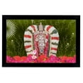 thumbnail image 1 of IBA Indianbeautifulart VenkateshwaraPicture Frame Religious Poster Black Wall Frame Deity Photo Frame Wall DecorFor Home/Office/Temple, 1 of 7