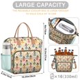 thumbnail image 5 of Beige Princess Dress Pattern Womens Lunch Box for Work,Insulated Large Lunch Bag for Tween and Teen,Loncheras Para Mujer,Leakproof Adult Lunch Bag for Work,Beach,Travel,Picnic,Camping, 5 of 7