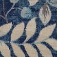 thumbnail image 5 of Nourison Tranquil 2' X 4' Navy Area Rug Contemporary Botanical Vine and Bloom by Nourison, 5 of 8