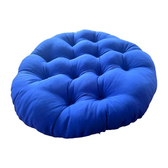 FytStycale 40cm Swing Hanging Chair Cushion, Egg Chair Cushion for Indoor, Outdoor, Garden, Deep Blue