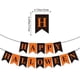thumbnail image 3 of Bandera de cola de milano Fiudx con letras en negro y naranja para Halloween, 3 of 3