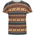 thumbnail image 1 of Autumn Moose Adirondack Pattern All Over Mens T Shirt Multi LG, 1 of 2