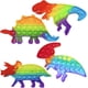 thumbnail image 1 of Set de juguetes Fidget Poppers con forma de dinosaurio para niños y adultos, 1 of 1