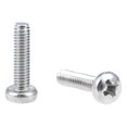 thumbnail image 5 of Unique Bargains M2.5x10mm Machine Screws Pan Phillips Head Screw Fasteners Bolts 100Pcs, 5 of 5