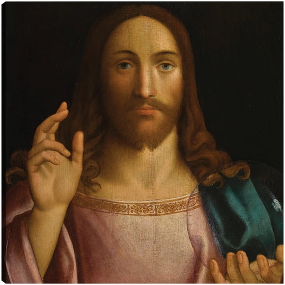 Cuadro Decorativo - Cristo el Redentor Jr Impresión en canvas, estrechado.