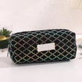 thumbnail image 7 of Hyknon Large Capacity Pencil Case, Glitter Zipper Pencil Pouch with Sequins, Cute Aesthetic Pencil Bag for Office Classroom Stationery Storage Supplies, 7 of 7