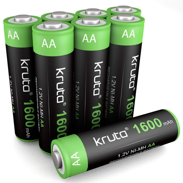 Batería solar AA recargable 1600mAh 1.2V Ni-MH para exteriores