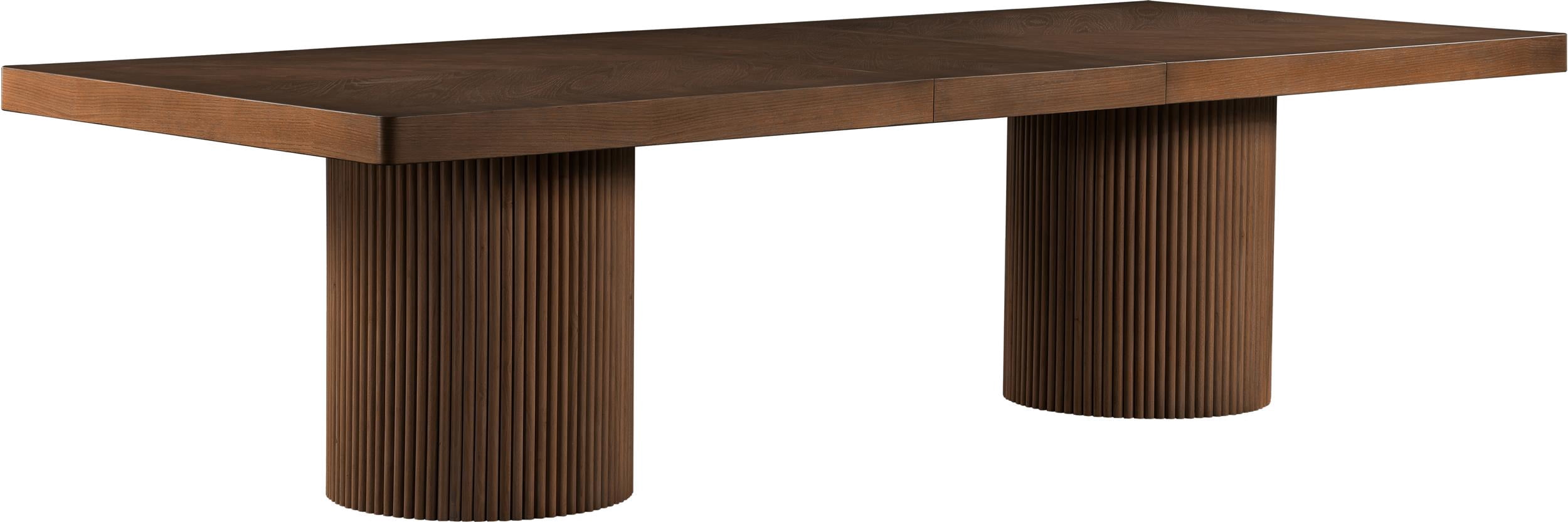 Meridian Furniture Belinda Brown Acacia  with Veneer Dining Table
