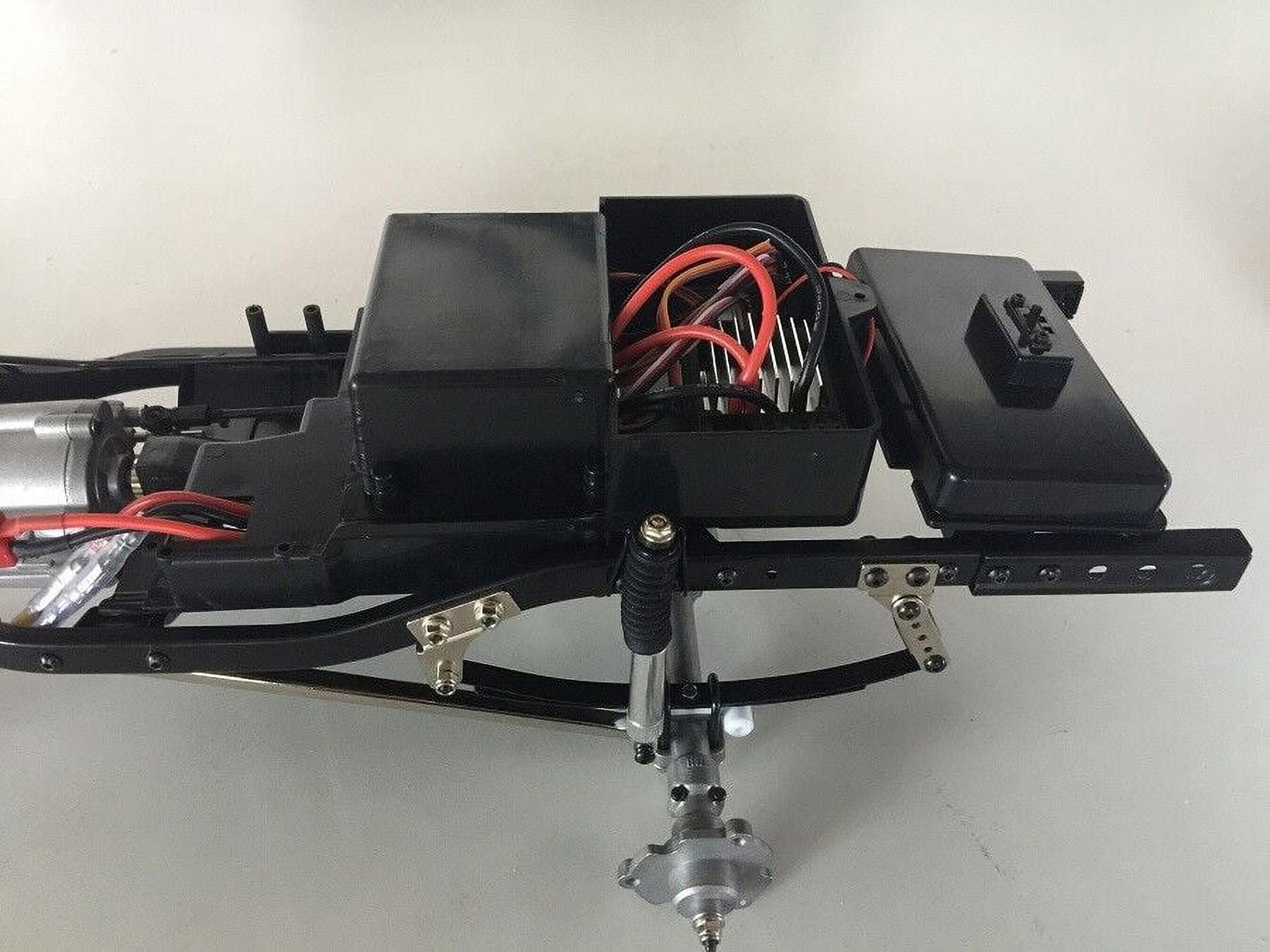 Hg 1/10 Rc Pickup Model 4Wd Rally Car Series Car Racing Crawler 2.4G RTR Black