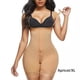 thumbnail image 5 of Qarigey Body para mujer, levantador de glúteos y caderas, ropa interior moldeadora de cintura alta de compresión, monos abiertos de tres Prendas para la parte inferior del cuerpo Beige SG, 5 of 6