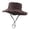 X2 Brown, variant on Krdevn Women Leopard Print Bucket Hat, Adjustable Fringe Wide Brim Sun Hat for Outdoor Hiking Beach