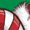 Kelly Green, variant on Inktastic Red and White Candy Cane Santa Christmas Funny Xmas Lights Women's V-Neck T-Shirt