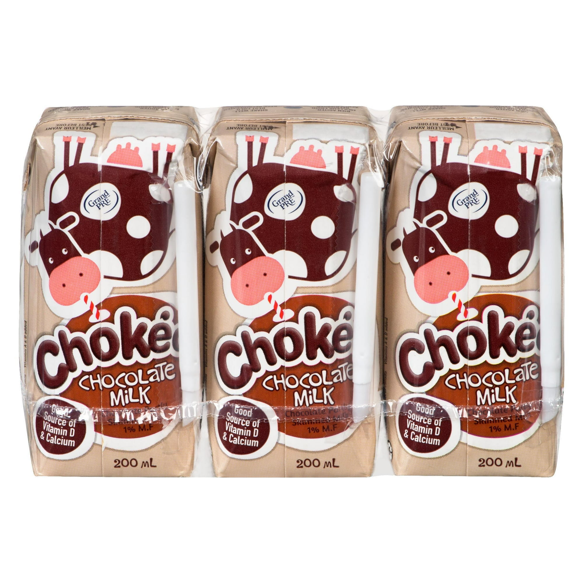 CHOKEO 1% UHT CHOCOLATE MILK 3x200ml - Walmart.ca