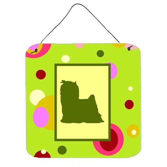 Yorkie Aluminium Metal Wall Or Door Hanging Prints