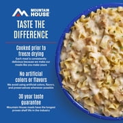 (6 Pouches) Mountain house Freeze Dried Emergency Survival Backpacking and Camping Food Fettuccine Alfredo with Chicken