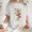 White#1, variant on Plus Size Summer Tops,Short Sleeve Shirts for Women up to 50% off,Women's Fashion Summer Round Neck Drop Sleeves Leisure Short Sleeve Fruit Printing Tops Orange S