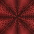 thumbnail image 1 of Ahgly Company Tapis d'Intérieur Lavable en Machine Carré Rouge, 8 Pieds Carré, 1 of 7
