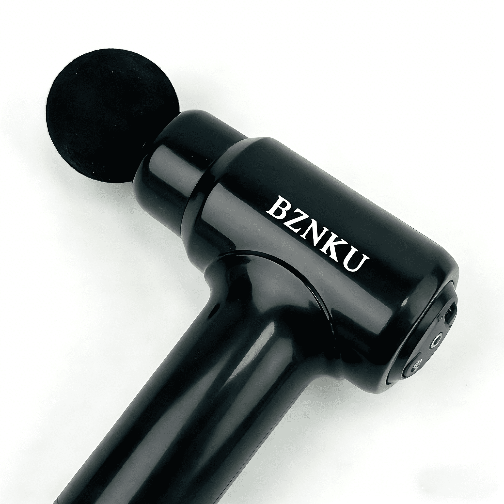 BZNKU Massage apparatus,Deep Tissue Massage Gun, 4 Attachments, Quiet Motor, Ergonomic Grip, 6-Speed Lightweight Percussion Massager, Full Body Muscle Recovery & Pain Relief