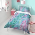 thumbnail image 4 of Boho Bohemia Flower Duvet Cover and Pillowcase Set for Single Bedding, Bedroom Accessories for Kids Teens, 4 of 5