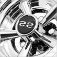 thumbnail image 3 of 1Pcs High Gloss Chromed 8" SS Golf Cart Wheel Covers, 5 Spoke Design Hub Caps for Golf Carts For Club Car, EZGO, Yamaha, 3 of 5