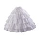 thumbnail image 2 of Falda de aro, enagua, cintura ajustable, vestido ligero, falda tipo jaula, media falda estilo C, 2 of 7