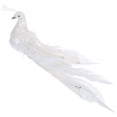 thumbnail image 1 of Decoración de pavo real artificial, adorno de pavo real, figura de pavo real, simulación de pavo real, decoración, modelo de reconocimiento de pavo real vívido, 1 of 7