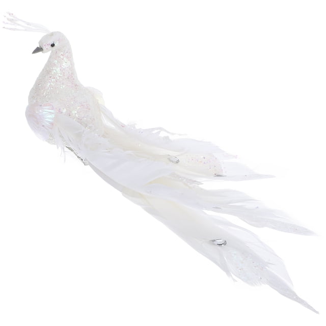 Decoración de pavo real artificial, adorno de pavo real, figura de pavo real, simulación de pavo real, decoración, modelo de reconocimiento de pavo real vívido