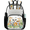 Multicolor 1, variant on Dancing Skeletons Vintage Clear Backpack for Stadium Events, Transparent Backpacks See Through Plastic Bag for Concerts & Work, Gothic Spooky Halloween