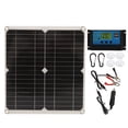 thumbnail image 2 of Solar  Panel, Solar Panel Monocrystalline Silicon Waterproof High Performance for RV Car Boat Trailer 20W 18V, 2 of 8