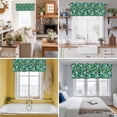 thumbnail image 5 of Sports Theme Valance Curtain Abstract Football Rugby Basketball Window Valances Rod Pocket Short Curtains Window Treatments for Kitchen Bedroom Bathroom Laundry 54" x 18", 5 of 9