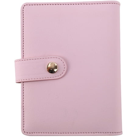 

Cute Macaron Leather Hardcover Office School Spiral Stationery Supplies Personal Agenda Organizer Pink A7