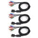 thumbnail image 4 of Cable de componentes universal, 3 piezas de vídeo de alta definición Cable de vídeo de alta definición Cable de componentes de alta capacidad, 4 of 9