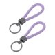 thumbnail image 1 of Llavero de Coche Único Bargains Llavero Universal con Anillo para Llaves de Fob para Casa Cuero Aleación de Zinc Púrpura Claro 2 Pcs, 1 of 6