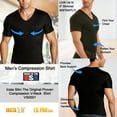 thumbnail image 2 of Insta Slim Compression V-Neck Shirt VS0001, 2 of 14