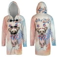 thumbnail image 3 of 4th of July Chinese Crested Celebrates Independence Day All Over Print 3D Hooded Duffle Toggle Coat Dog Lover - 12010, 3 of 6