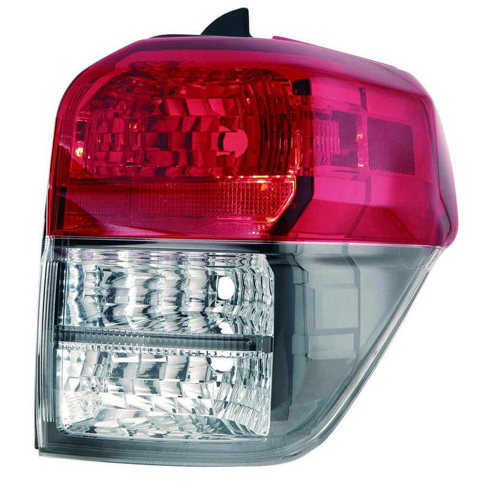 CarLights360 For 2010 2011 2012 2013 TOYOTA 4RUNNER Tail Light Assembly Passenger Side (Black
