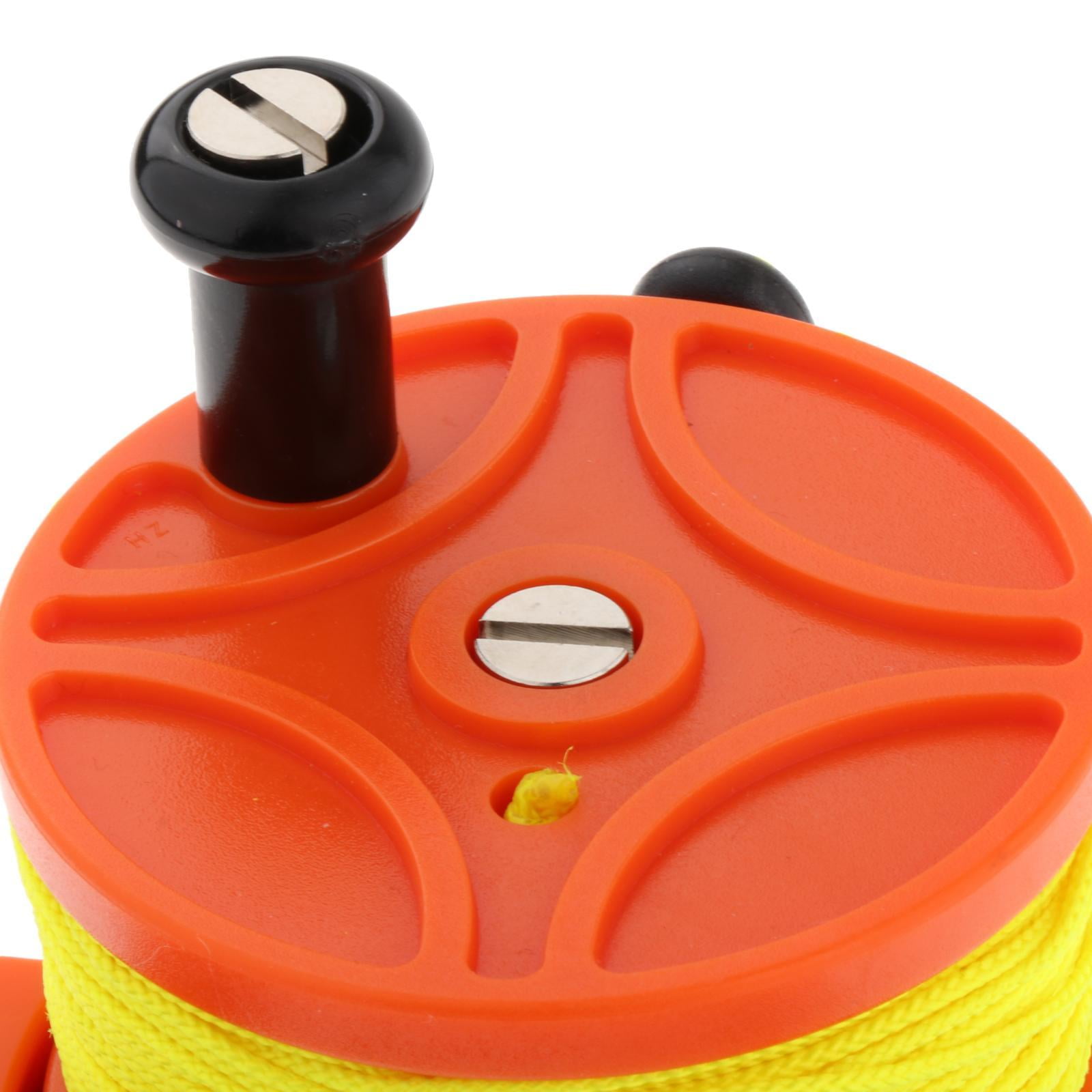Anchor Rope Reel, Rust Proof Convenient Diving Reel For Water Sports Black  Wheel 