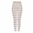 thumbnail image 3 of Feancey Womens Halloween Workout Leggings Funny Casual Striped Printed Yoga Pants Stretch Slim Fit Party Tights High Waisted Seamless Leggings Beige XXL, 3 of 10