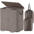 thumbnail image 1 of Cesto de ropa Lifewit doble con tapa y bolsas extraíbles 136 L, 1 of 6